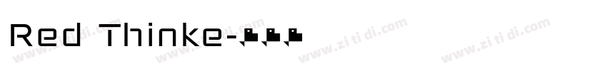 Red Thinke字体转换